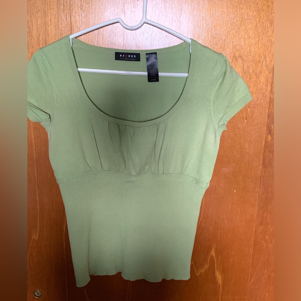 Green Sweater Top
